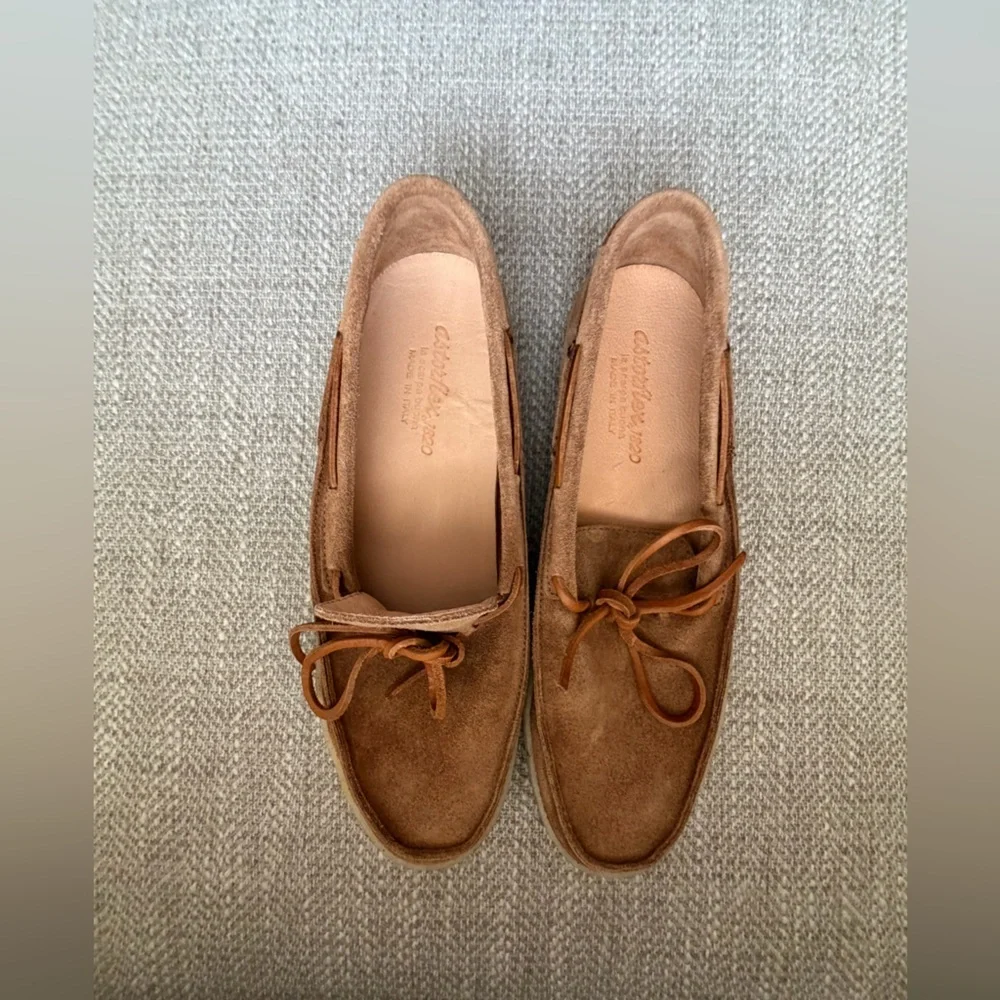 Astorflex Hestaflex Boat Shoes Tan UK 40